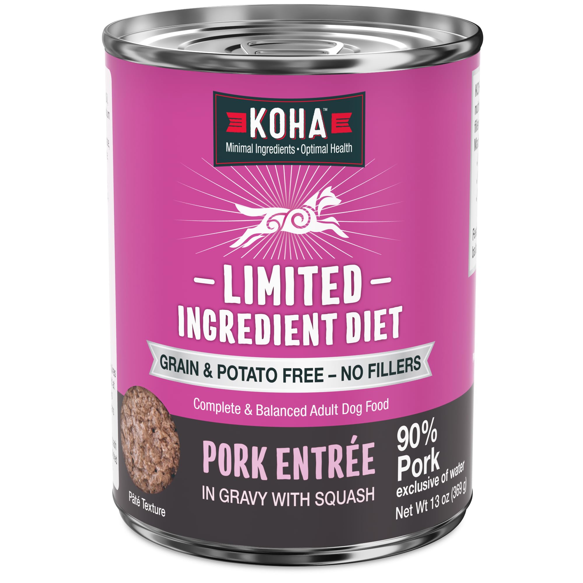 Amazon.com : KOHA Limited Ingredient Diet Pork Entrée for Dogs